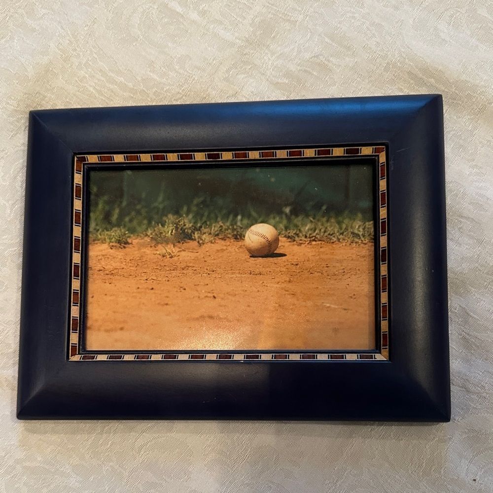 Baseball Softball Photograph Picture Framed Art